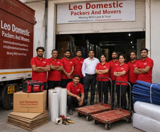 Leo Domestic Packers And Movers - Full Crew at Warehouse