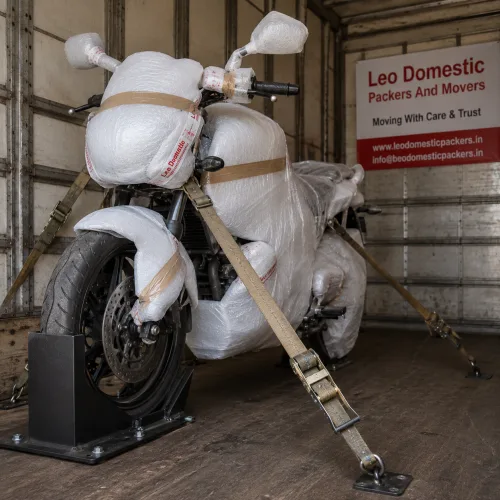 Leo Domestic Packers And Movers - Bike Transport