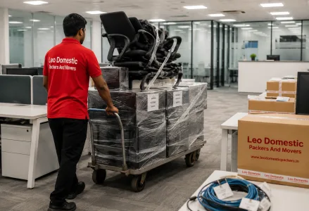 Leo Domestic Packers And Movers - Office Relocation