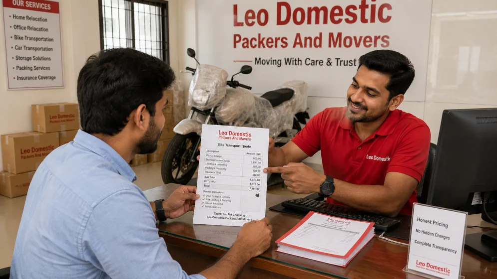 Leo Domestic Packers And Movers - Affordable, Transparent Pricing for Every Budget