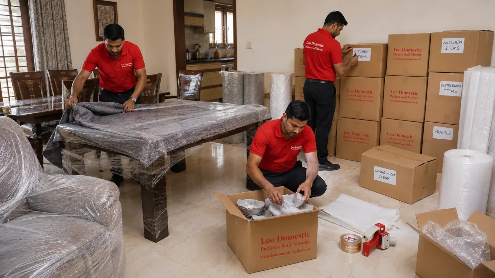 Leo Domestic Packers And Movers - Household Shifting