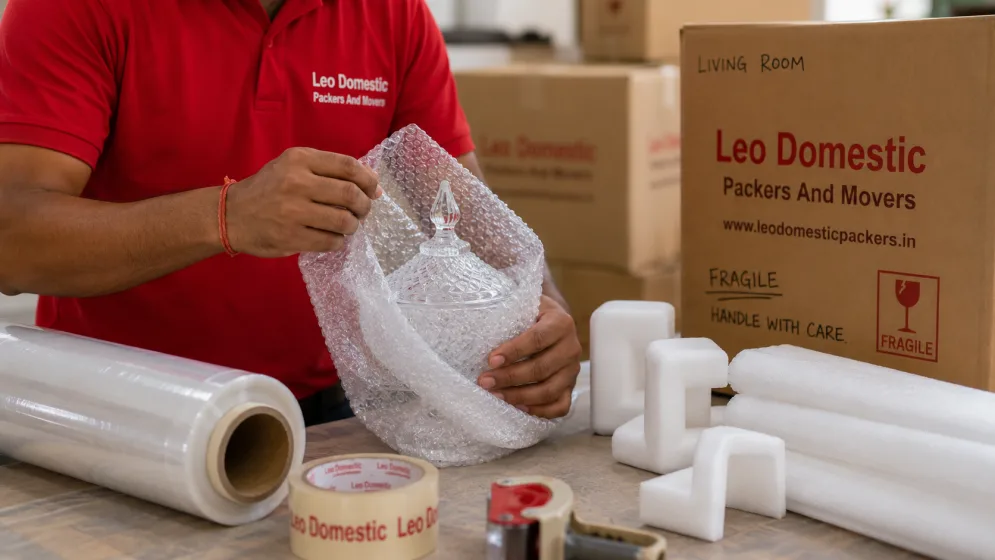 Leo Domestic Packers And Movers - Protecting Furniture, Electronics, and Fragile Items